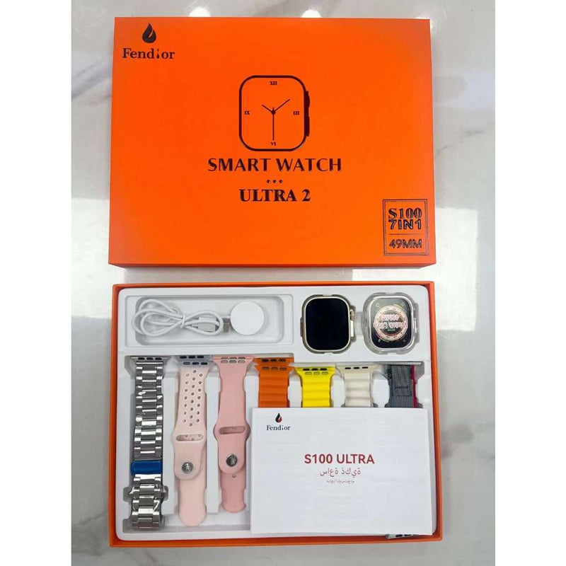 SmartWatch - Serie 9 Ultra [kit 7 Pulseiras + Case]